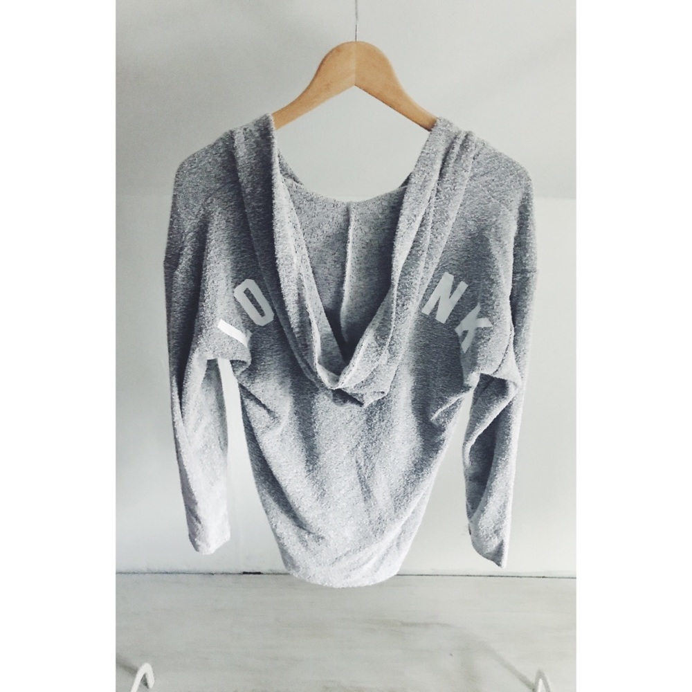 Victoria’s Secret PINK Lace-Up Hoodie - Picture 4 of 8